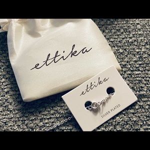 NEW Ettika silver plated bracelet, 6”-7”